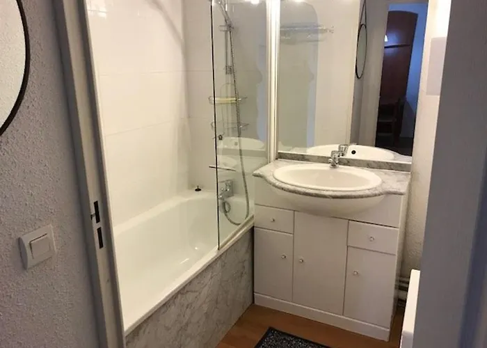 Apartamento Charmant T2 Pour 4, Parking Couvert, Piscine Et Salle De Fitness - La Mongie - Fr-1-404-317